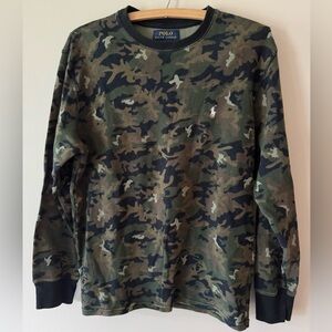 Polo by Ralph Lauren Green Camouflage Top